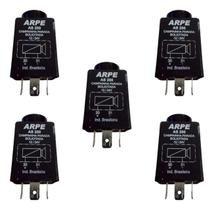 Relé 12v 24v Parada Solicitada Cigarra Advertência - 5 Pçs Relé 12v 24v Parada Solicitada Cigarra Advertência - 5 Pçs