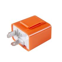 Relê 12v Pisca Led 2 Pinos Laranja (SEM CHICOTE)