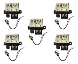 Rele 24v 150a Auxiliar Partida Com Chicote - 6 Peças Rele 24v 150a Auxiliar Partida Com Chicote - 6 Peças