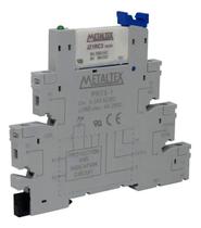 Relé 24V Metaltex PRZ1R24 Com Indicador LED e Proteção Sobrecarga Relé 24V Metaltex PRZ1R24 Com Indicador LED e Proteção Sobrecarga