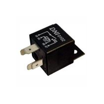 Relé 40A 4 Terminais 12V Ventilador Radiador Antena Elétrica Ar Condicionado Vidro Elétrico Faróis Auxiliares Com Suporte Opala 85 Ate 90 Vectra Astra