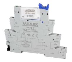 Relé Acoplador 1 Contato Reversível 6a Prz-1r-24 Metaltex Relé Acoplador 1 Contato Reversível 6a Prz-1r-24 Metaltex