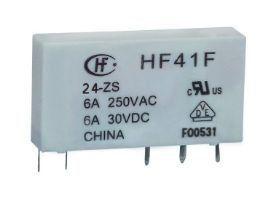 Rele acoplador fino hf41f 24vcc somente rele