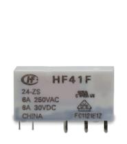 Relé Acoplador Slim HF41F Fino 24V Para Base 12/24V (Somente o Relé)
