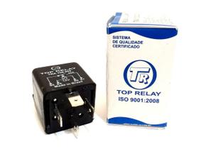 Rele auxiliar 4 pinos 12v - 40a - c/ suporte universal