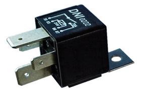 Relé Auxiliar 4 Terminais 24v 40/70a Universal Dni 0222 Relé Auxiliar 4 Terminais 24v 40/70a Universal Dni 0222