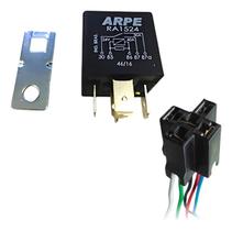 Relé Auxiliar 5 Term 24v 40/30a Caminhão Ônibus C/chicote Relé Auxiliar 5 Term 24v 40/30a Caminhão Ônibus C/chicote
