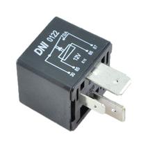 Rele Auxiliar 70ah Com Suporte 4 Terminais Sendo 2 Largos
