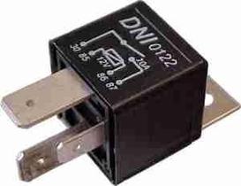 Rele Auxiliar Com Suporte Universais 70a 4 Terminais 12v
