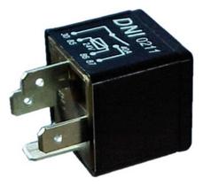 Rele Auxiliar De Comando 4 Pinos 24v 40a Com Suporte - Dni Rele Auxiliar De Comando 4 Pinos 24v 40a Com Suporte - Dni