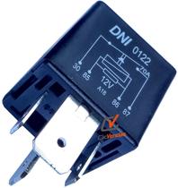 Relê Auxiliar P/ Farol Dni0122 12v Universal 70a C/ Suport