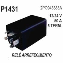 RELE AUXILIAR para 6 TERMINAIS 12/24V S/ SUPORTE INDICADOR A