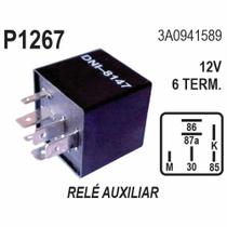RELE AUXILIAR para GOLF/ AUDI (6 TERMINAIS S/ SUPORTE 12V GE RELE AUXILIAR para GOLF/ AUDI (6 TERMINAIS S/ SUPORTE 12V GE