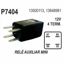 RELE AUXILIAR para SPIN/COLBAT/CRUZE MINI RELE GM12V 4TERM