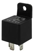 Rele Auxiliar Universal 12v 40a 4 Pinos C/suporte Dni0102
