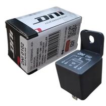 Relé Auxiliar Universal 40A 12V 4 Terminais Com Suporte DNI0102