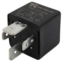 Relé Auxiliar Universal Linha Leve 12V 4 Terminais 70A Sem Suporte