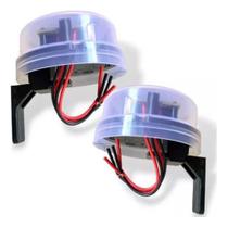 Relé Bivolt Fotocélula Com Suporte Qr51 4 Fios Qualitronix