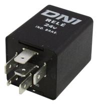 Rele Comutador Carga 24v 6 Terminais Pulso Negativ Dni0421 Rele Comutador Carga 24v 6 Terminais Pulso Negativ Dni0421