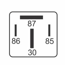 Relé de 4 Terminais com Soquete 24V e 70A - DNI 7523