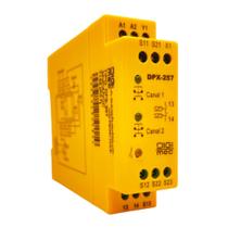 Relé de Acionamento Bimanual Duplo Canal 2NA+2NF-Cat. 4 - NBM-14.153 -Alimen. 24Vca/Vca-DPX-257-T158 Relé de Acionamento Bimanual Duplo Canal 2NA+2NF-Cat. 4 - NBM-14.153 -Alimen. 24Vca/Vca-DPX-257-T158