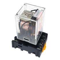Relé de alimentação LJJDSLYU MK2P-I AC 110V Bobina 8 pinos 2NO 2NC DPDT Relé de alimentação LJJDSLYU MK2P-I AC 110V Bobina 8 pinos 2NO 2NC DPDT