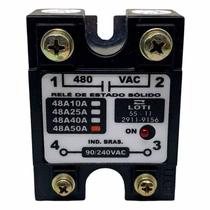 Rele de Estado Sólido 48A50 50 Amperes 90-240VCA LOTI Rele de Estado Sólido 48A50 50 Amperes 90-240VCA LOTI