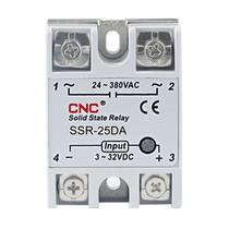 Rele de estado sólido monofásico ssr-25da dc/ac 25a