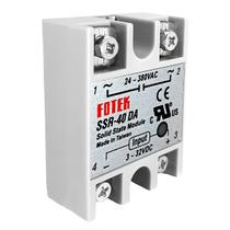 Rele de estado sólido monofásico ssr-40da entrada 3-32 vdc saída 24-380 vac Rele de estado sólido monofásico ssr-40da entrada 3-32 vdc saída 24-380 vac