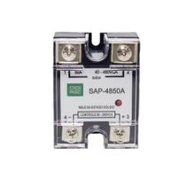 Relé de Estado Sólido SAP-4850A 50A 480VCA 90-280VCA Monofásico Digimec