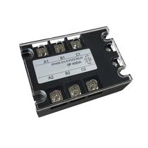 Relé de estado sólido trifásico ssr-80da 80a / entrada 3-32 vdc saída 24 - 480 vac Relé de estado sólido trifásico ssr-80da 80a / entrada 3-32 vdc saída 24 - 480 vac