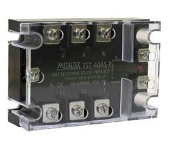 Rele De Estado Solido Trifásico Tst-40as Metaltex
