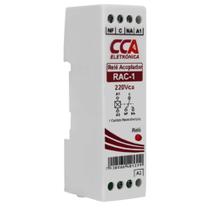 Relé De Interface Acoplador 220 Vca 1 Contato Reversível Relé De Interface Acoplador 220 Vca 1 Contato Reversível