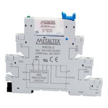 Rele de interface para trilho DIN 110V 6A JZ1RC5+PRT8-3 PRZ-1R-110 Metaltex Rele de interface para trilho DIN 110V 6A JZ1RC5+PRT8-3 PRZ-1R-110 Metaltex