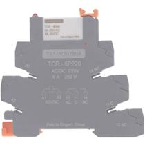 Relé De Interface Tramontina Com Base Push In 220v Ac/dc 6a