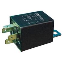 Relé de pisca 4 terminais 12v 500w com suporte, quadrado, caneca de plástico agco busscar