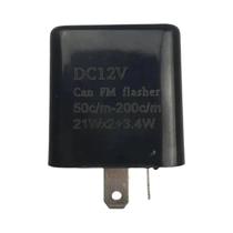 Relé De Pisca-Pisca LED 12V Para Moto Com Velocidade Ajustável, Substituição Eletrônica De Sinal De