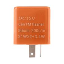 Relé De Pisca-Pisca LED Ajustável Para Motocicleta 12V Luzes Indicadoras De Sinal De Direção Relé De Pisca-Pisca LED Ajustável Para Motocicleta 12V Luzes Indicadoras De Sinal De Direção