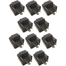 Rele de Pisca Seta Biz 125 09/10 Pop 100 Nxr Bros 125 09/10 (Kit c/ 10)
