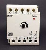 Rele de Rotações MPU-1 500/3000 RPM 220V Digimec Rele de Rotações MPU-1 500/3000 RPM 220V Digimec