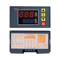 Relé De Tempo Digital Com Display LED AC 110V 220V DC 12V 24V Módulo De Controle De Temporizador