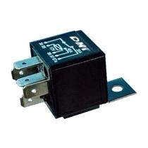 RELE DNI AUXILIAR UNIVERSAL C/ SUPORTE 40/10A 5 TERMINAIS 12V Única