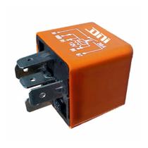 RELE DNI AUXILIAR VENTILADOR RADIADOR C/DIODO GM 30A 5 TERMINAIS 12V Única