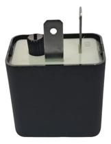 Rele do pisca 12v com conector 2 pinos e botao de regulagem