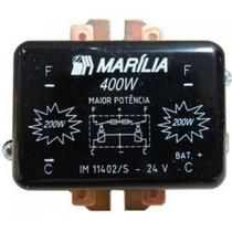 Relé Duplo de Farol Marília 5T 400w 24v IM11402/S Relé Duplo de Farol Marília 5T 400w 24v IM11402/S
