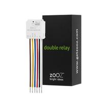 Relé duplo inteligente Z-Wave de longo alcance Zooz 700 Series ZEN52