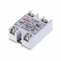 Relê Estado Sólido Contator Ssr Ac 110v 220v 100a