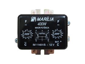 Rele Farol 12V Luz Dupla 400 Wats - Marilia