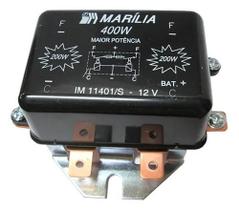 Rele farol duplo universal 400w preto - MARILIA