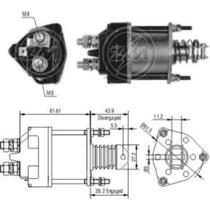 Relê Fiat Uno 1984 a 1989 ZM 650 Relê Fiat Uno 1984 a 1989 ZM 650